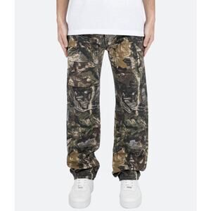V266 CAMO II BAGGY DENIM Hunter Camo Size 40 New With Tags